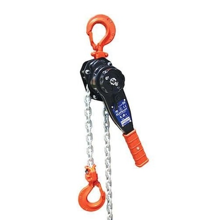 Lever Hoist, Ya, 16 Ton, 10 Ft Lift